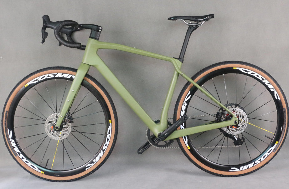 Gravel Bike Frame 700C Internal Cable Disc Brake Carbon Gravel Bike Frameset T47