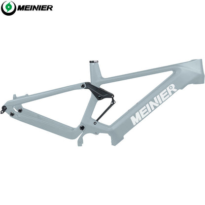 29 MTB Suspension Carbon Frame Compatible Mid Bafang M500 M600 Motor Battery