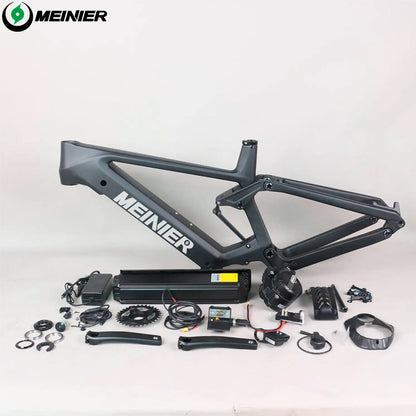 29 MTB Suspension Carbon Frame Compatible Mid Bafang M500 M600 Motor Battery