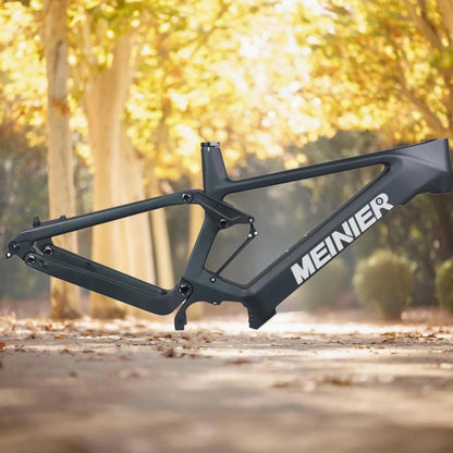 29 MTB Suspension Carbon Frame Compatible Mid Bafang M500 M600 Motor Battery