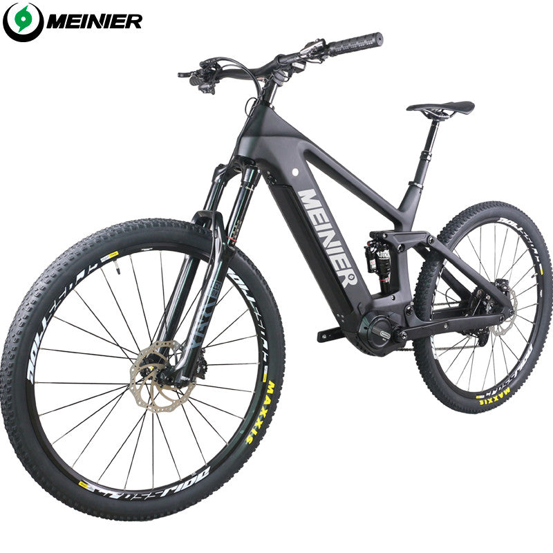 29 MTB Suspension Carbon Frame Compatible Mid Bafang M500 M600 Motor Battery