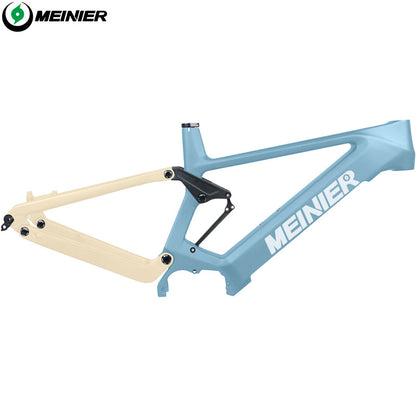 29 MTB Suspension Carbon Frame Compatible Mid Bafang M500 M600 Motor Battery