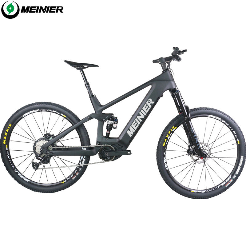 29 MTB Suspension Carbon Frame Compatible Mid Bafang M500 M600 Motor Battery