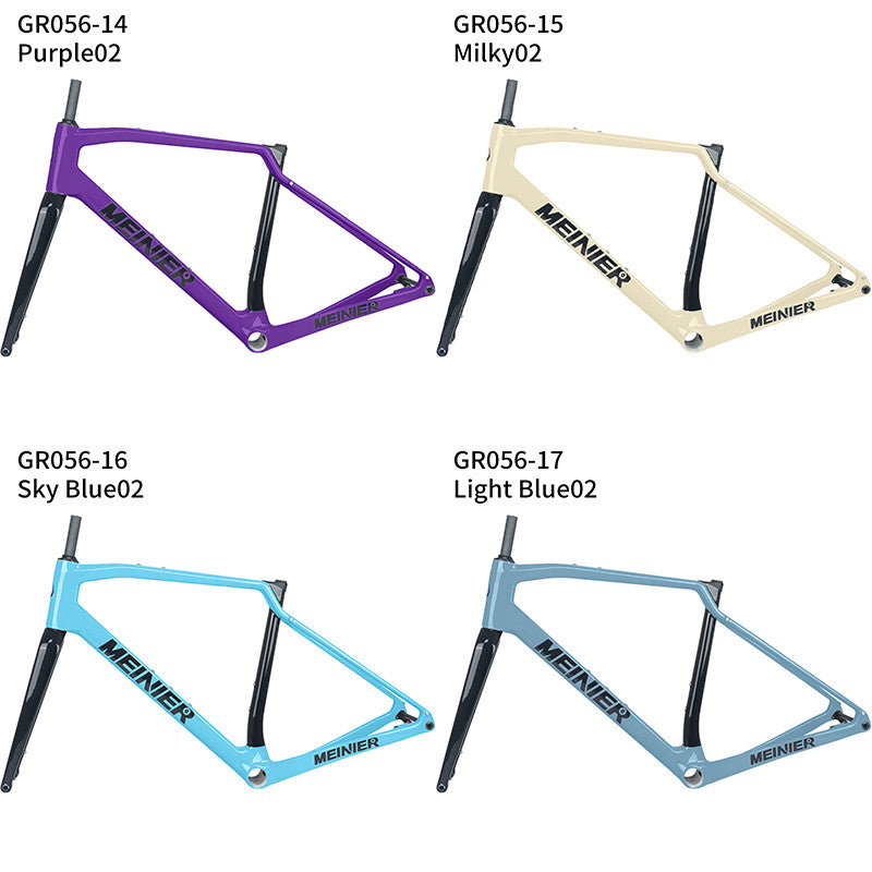 Gravel Bike Frame 700C Internal Cable Disc Brake Carbon Gravel Bike Frameset T47