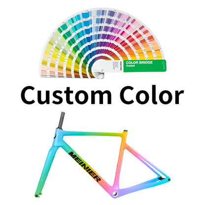 Carbon Bicycle Frame Disc Brake Road Frame 700C x47C Gravel Bike Frameset