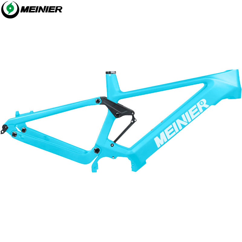 29 MTB Suspension Carbon Frame Compatible Mid Bafang M500 M600 Motor Battery
