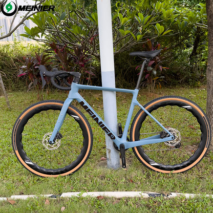 Carbon Bicycle Frame Disc Brake Road Frame 700C x47C Gravel Bike Frameset