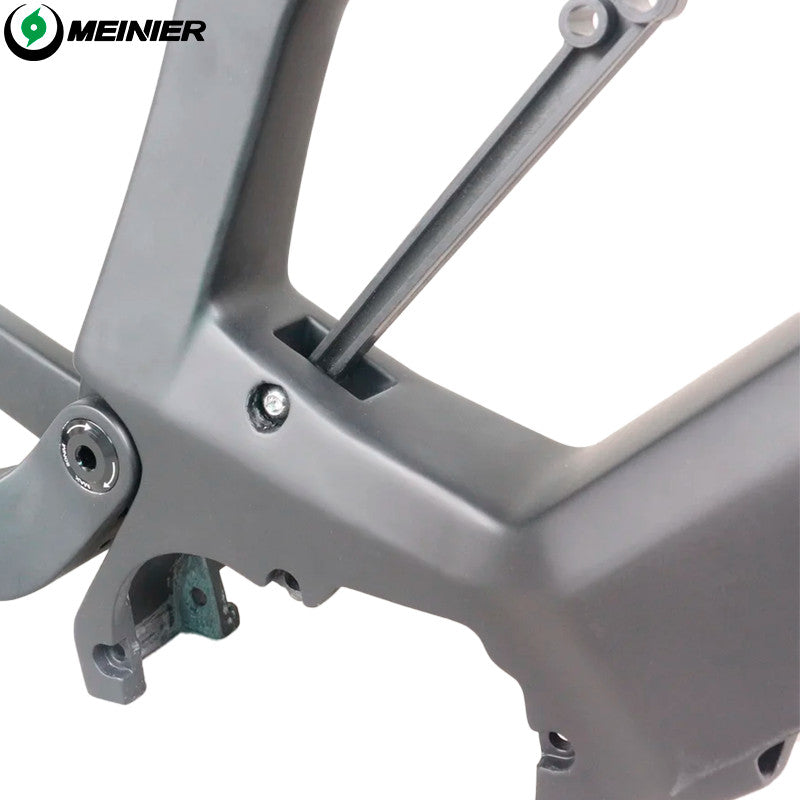 29 MTB Suspension Carbon Frame Compatible Mid Bafang M500 M600 Motor Battery