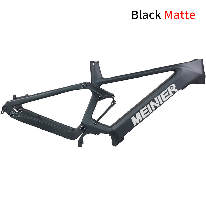 29 MTB Suspension Carbon Frame Compatible Mid Bafang M500 M600 Motor Battery