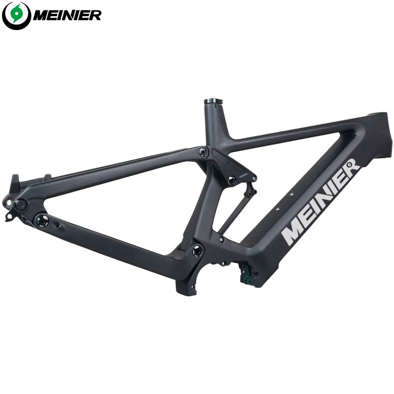 29 MTB Suspension Carbon Frame Compatible Mid Bafang M500 M600 Motor Battery