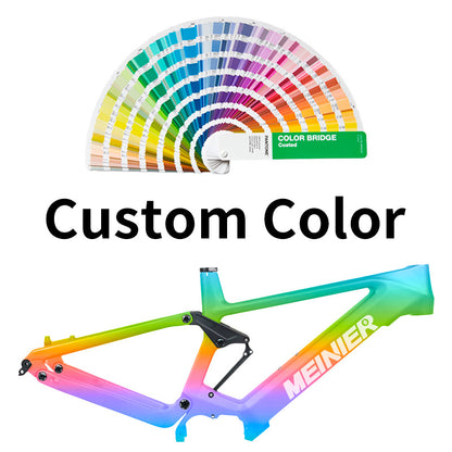 29 MTB Suspension Carbon Frame Compatible Mid Bafang M500 M600 Motor Battery