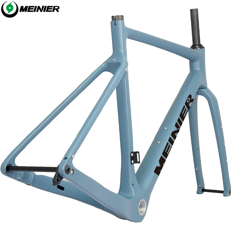 Carbon Bicycle Frame Disc Brake Road Frame 700C x47C Gravel Bike Frameset