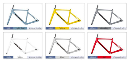 Carbon Bicycle Frame Disc Brake Road Frame 700C x47C Gravel Bike Frameset