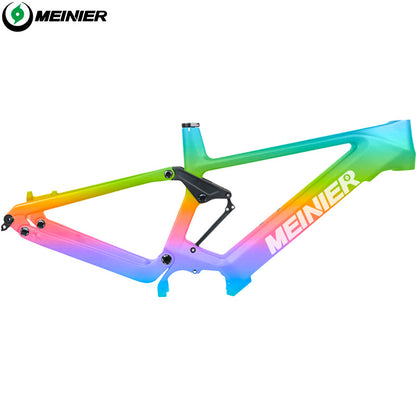 29 MTB Suspension Carbon Frame Compatible Mid Bafang M500 M600 Motor Battery