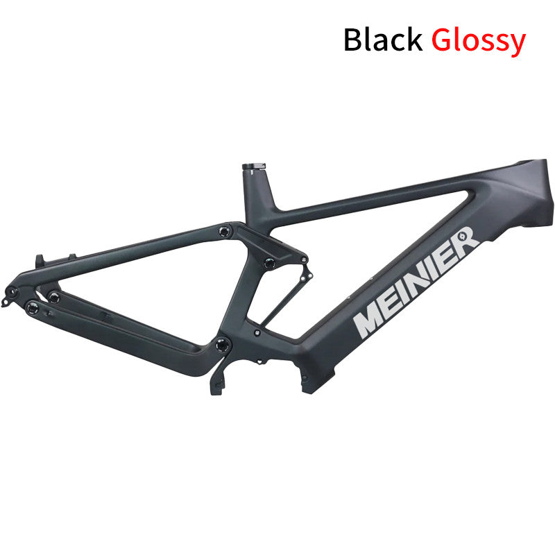 29 MTB Suspension Carbon Frame Compatible Mid Bafang M500 M600 Motor Battery